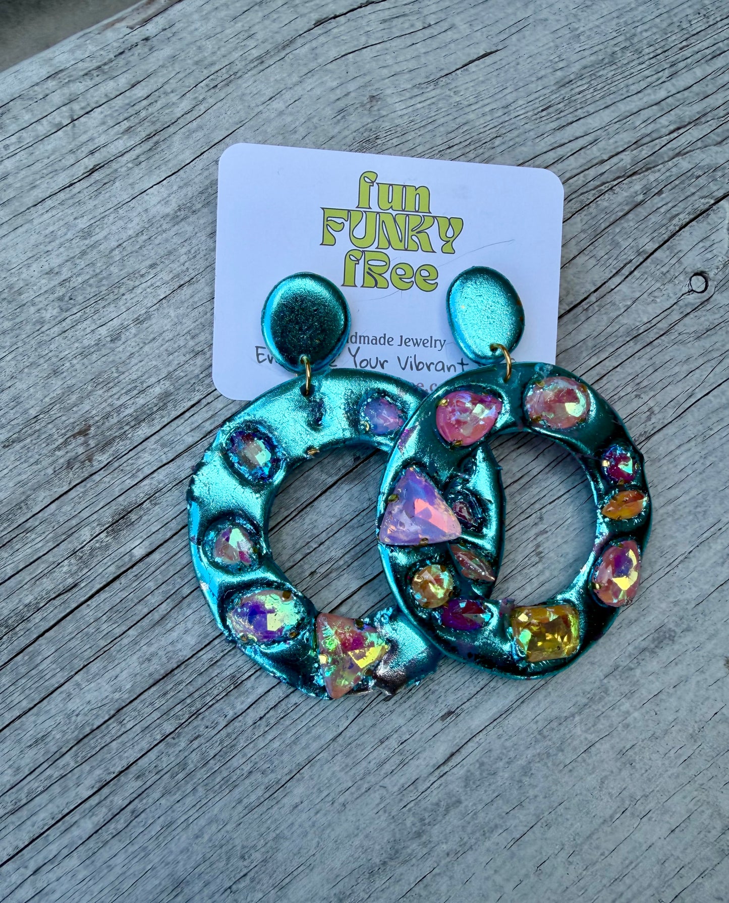 Disco Hoops - Dangle