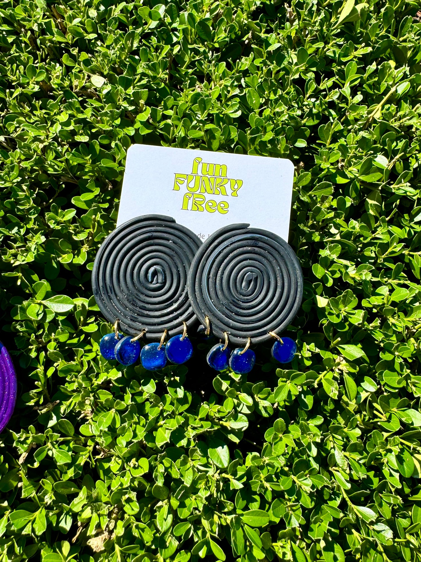 Funky Spirals - Blue Burst