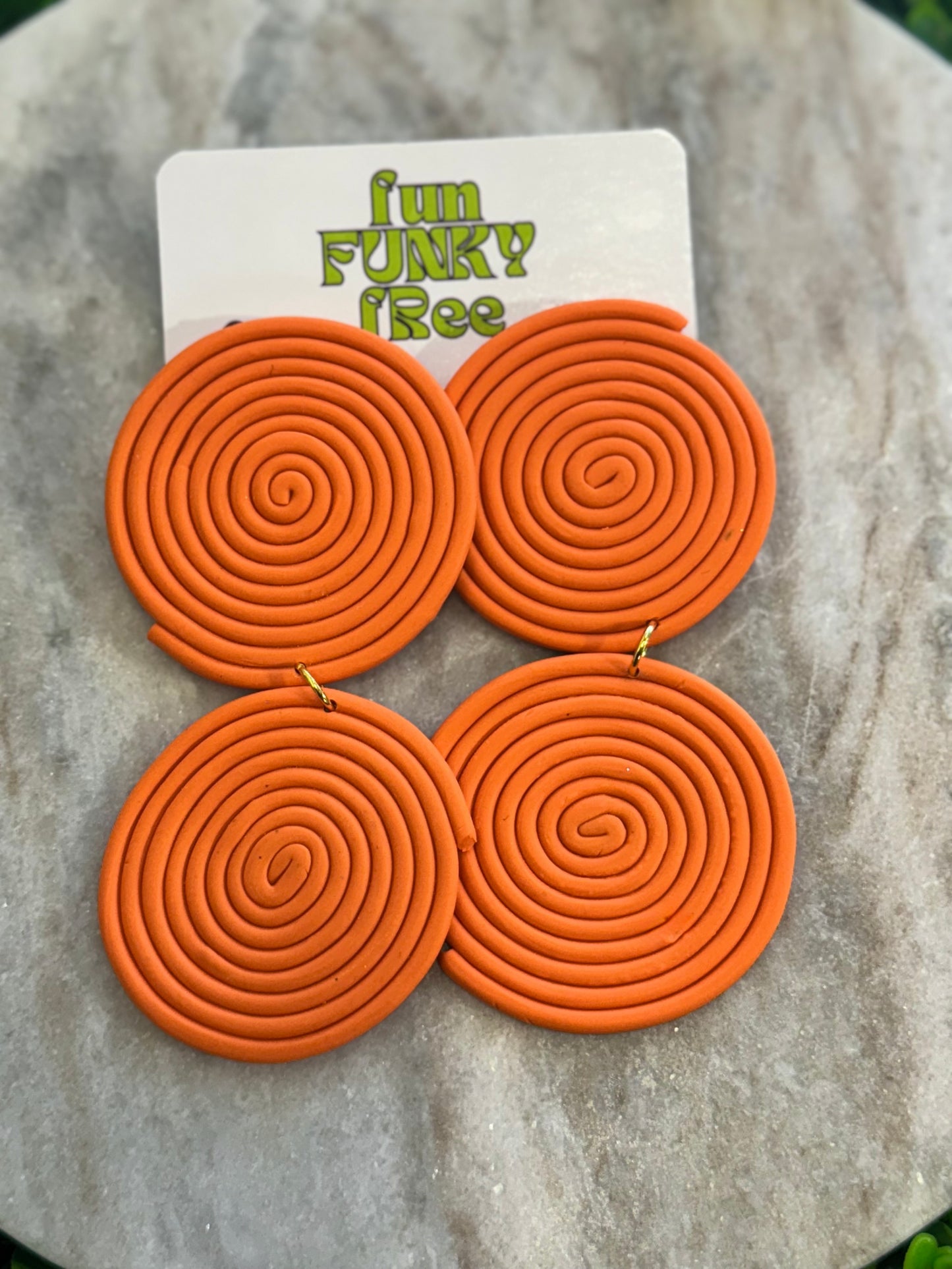 Funky Spirals - Tangerine