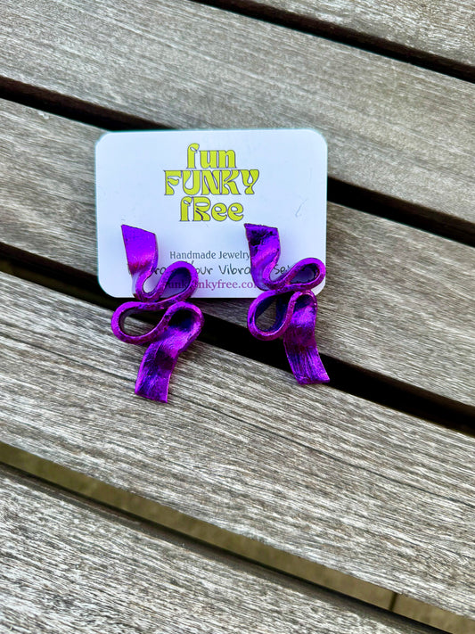 Merry Ribbons - Purple (Loopy)