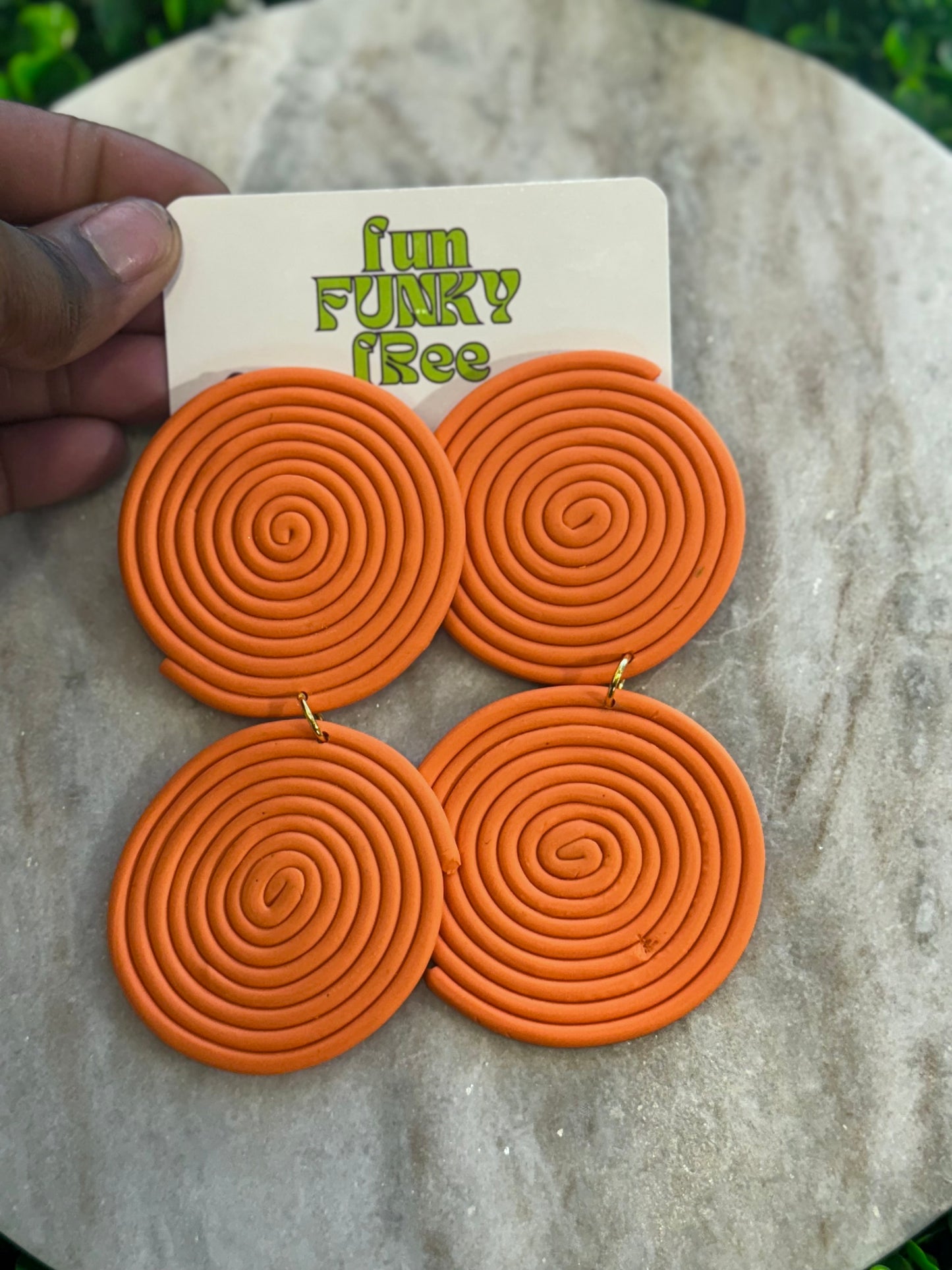 Funky Spirals - Tangerine