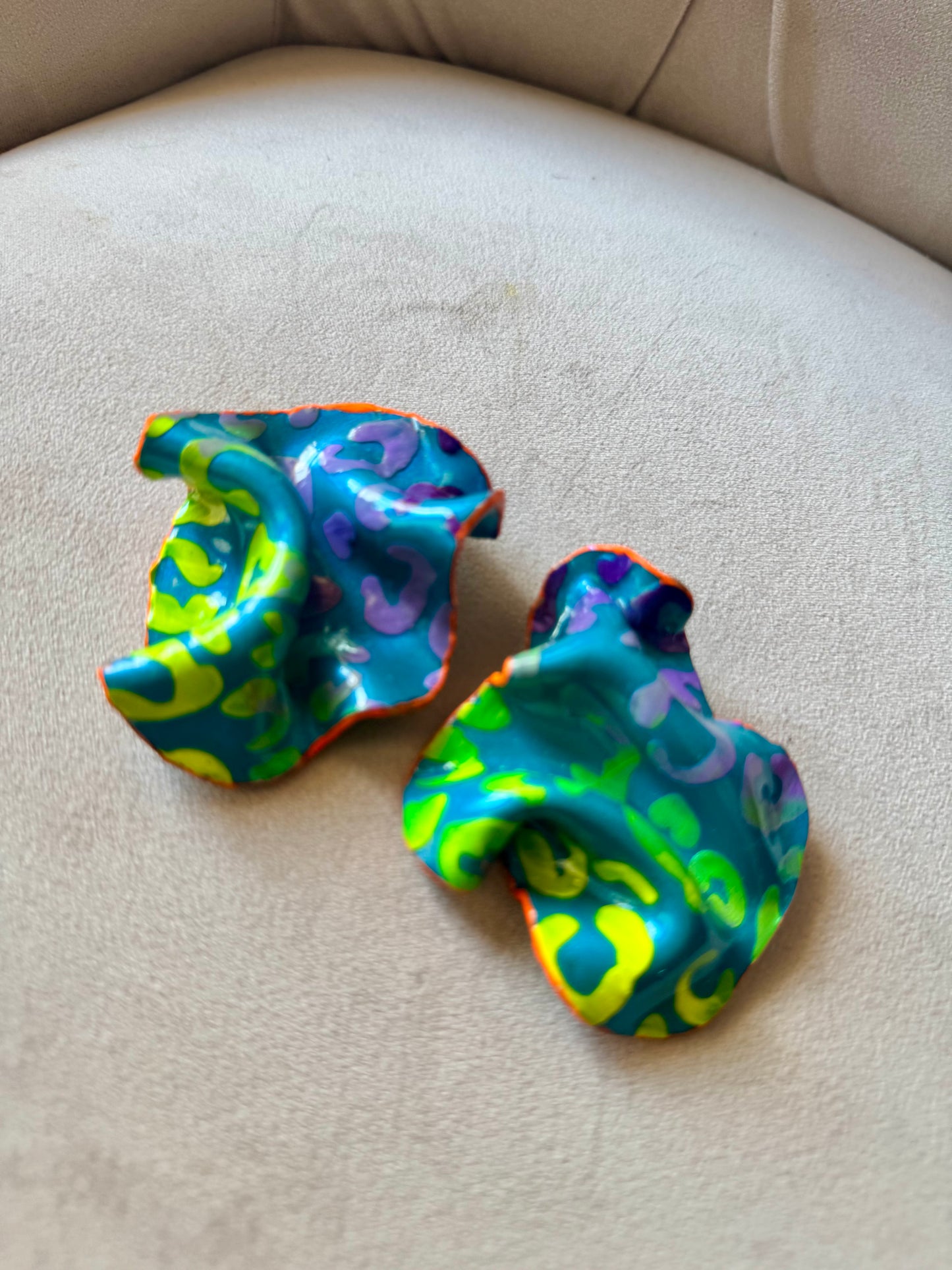 Wild Waves - Aqua Neon