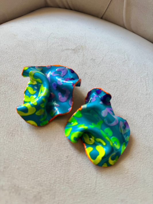 Wild Waves - Aqua Neon
