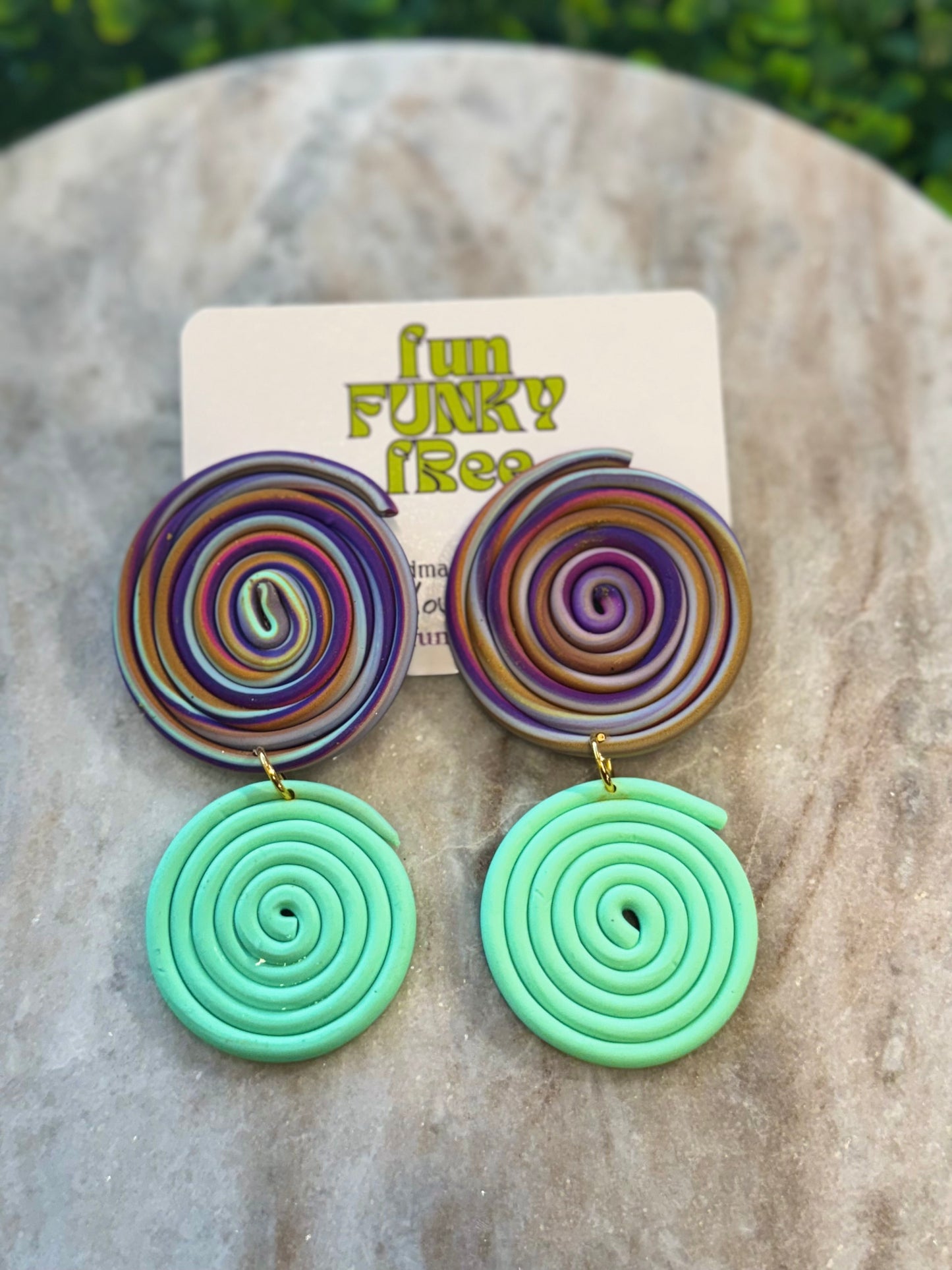 Funky Spirals - Disco Mint