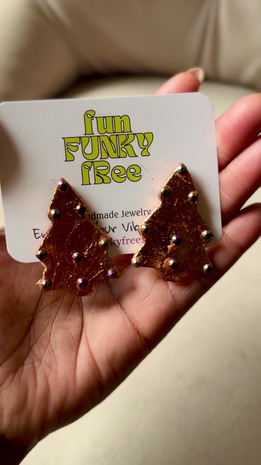 Funky Christmas Tree - Rose Gold